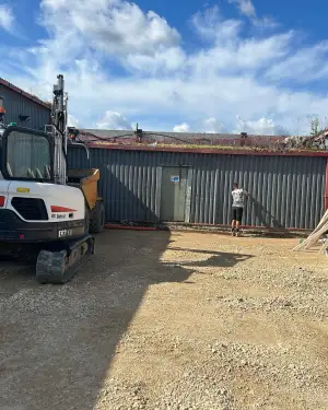 Click Here To Enlarge This Photo Of Demolition and New Groundworks