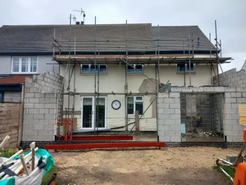 Click Here To Enlarge This Photo Of New Build Garage, Extension and Renovations