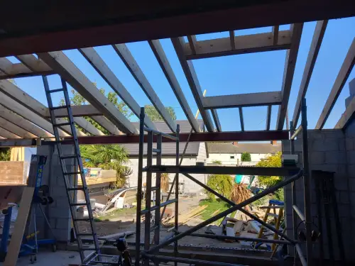 Click Here To Enlarge This Photo Of New Build Garage, Extension and Renovations