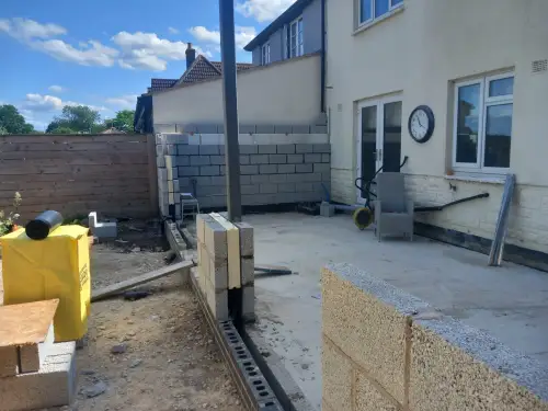 Click Here To Enlarge This Photo Of New Build Garage, Extension and Renovations