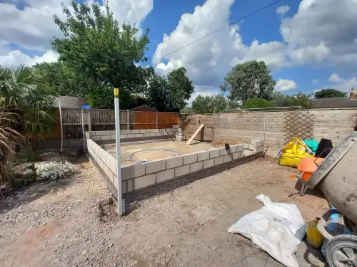 Click Here To Enlarge This Photo Of New Build Garage, Extension and Renovations