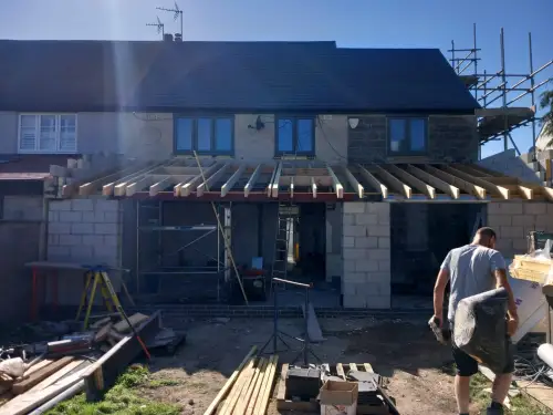 Click Here To Enlarge This Photo Of New Build Garage, Extension and Renovations