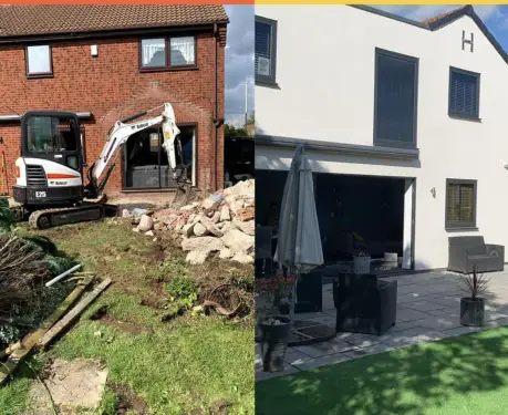 Click Here To Enlarge This Photo Of House Extension and Renovation